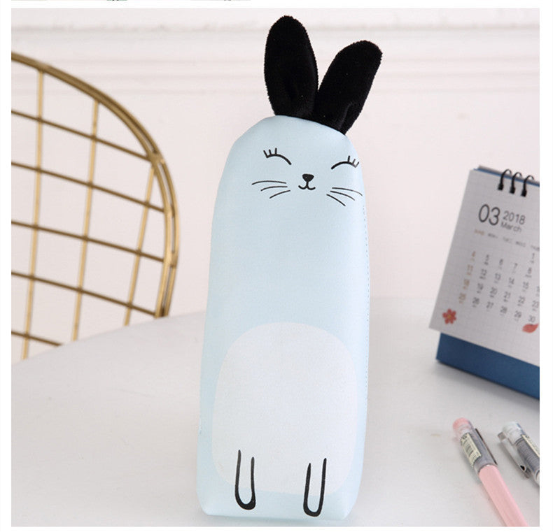 Cartoon cute cute rabbit pencil case