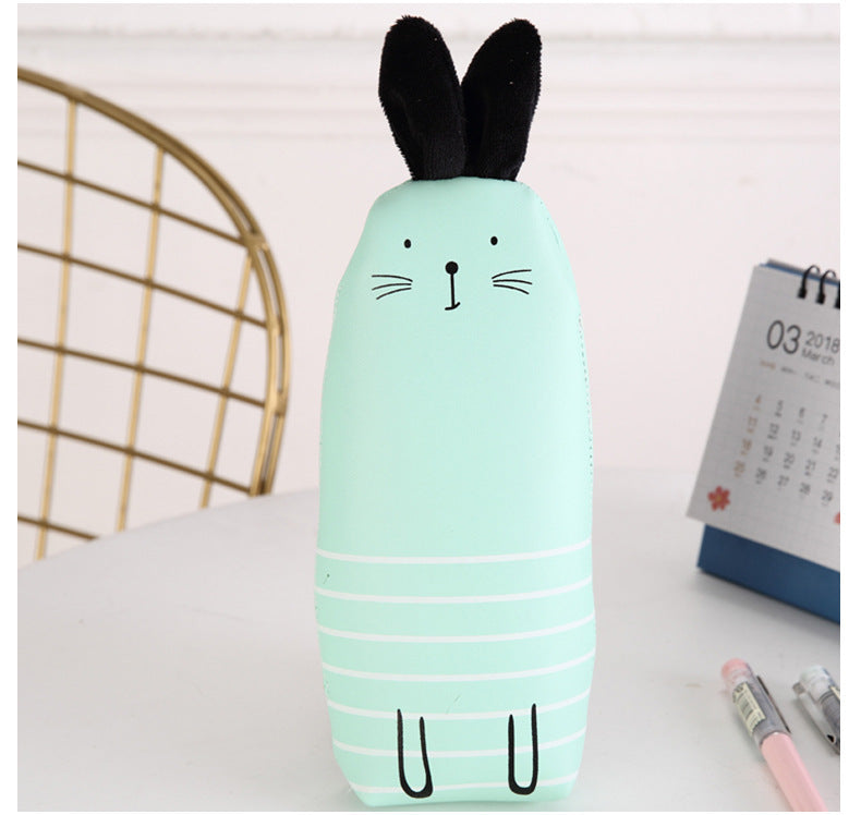 Cartoon cute cute rabbit pencil case