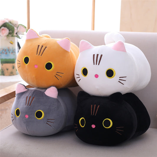 Cute Cat Plush Toy – Soft Ragdoll Pillow for Kids & Gifts