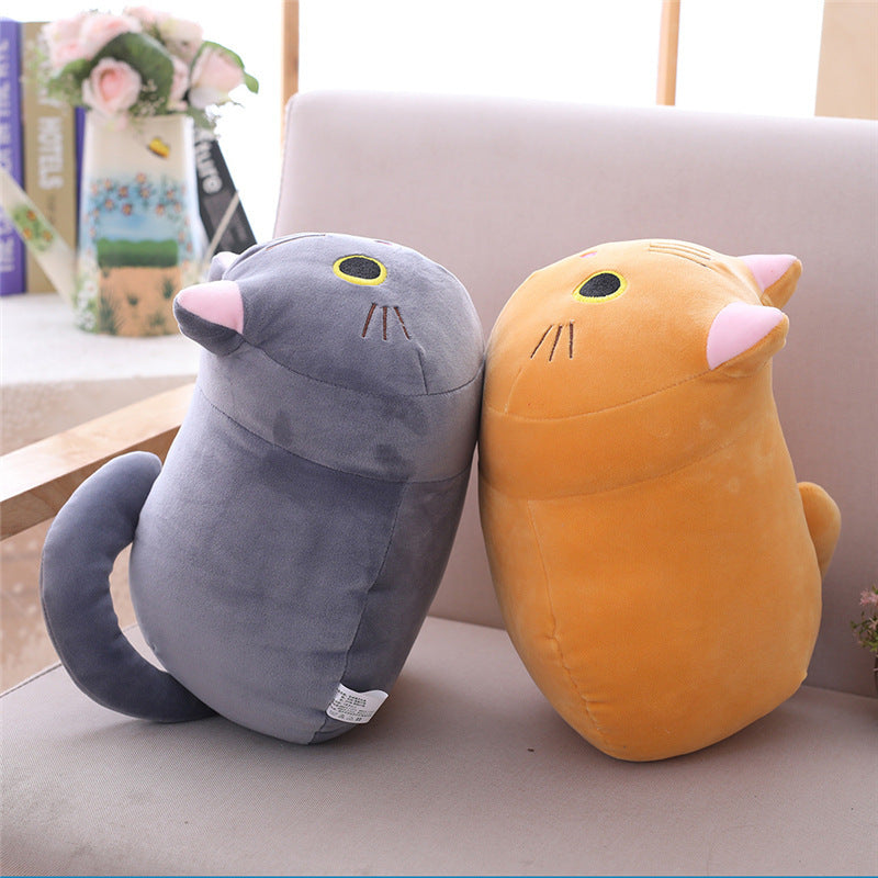 Cute Cat Plush Toy – Soft Ragdoll Pillow for Kids & Gifts