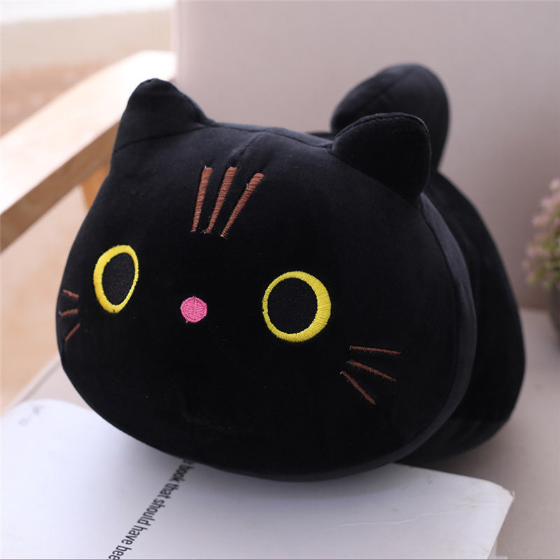 Cute Cat Plush Toy – Soft Ragdoll Pillow for Kids & Gifts