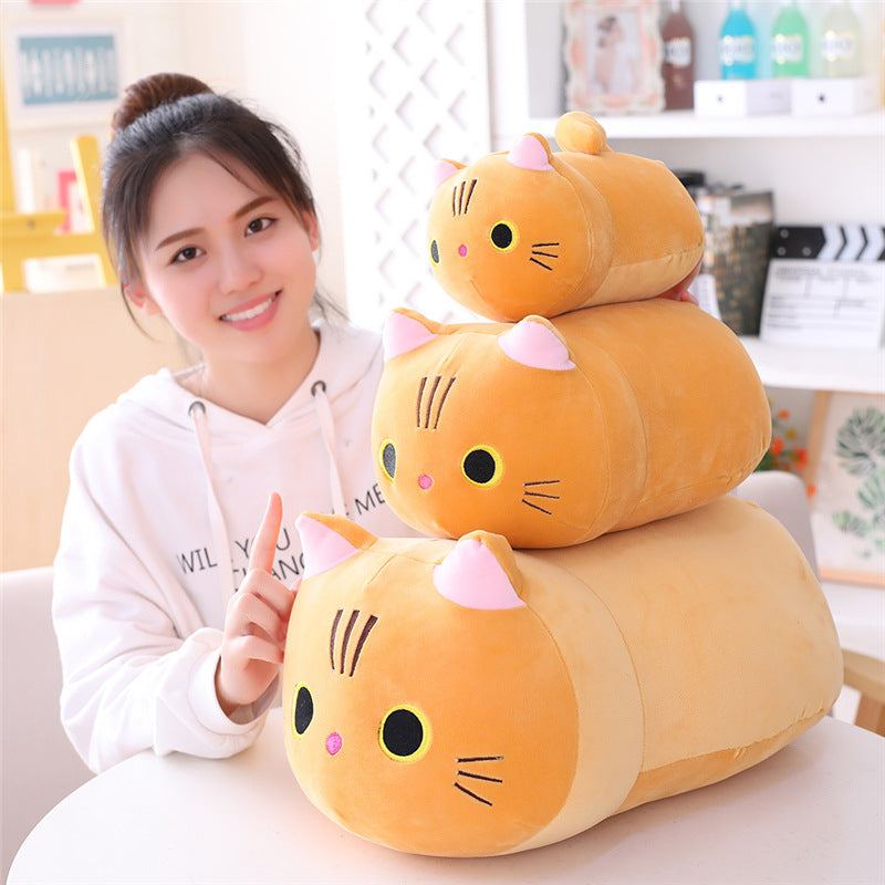 Cute Cat Plush Toy – Soft Ragdoll Pillow for Kids & Gifts
