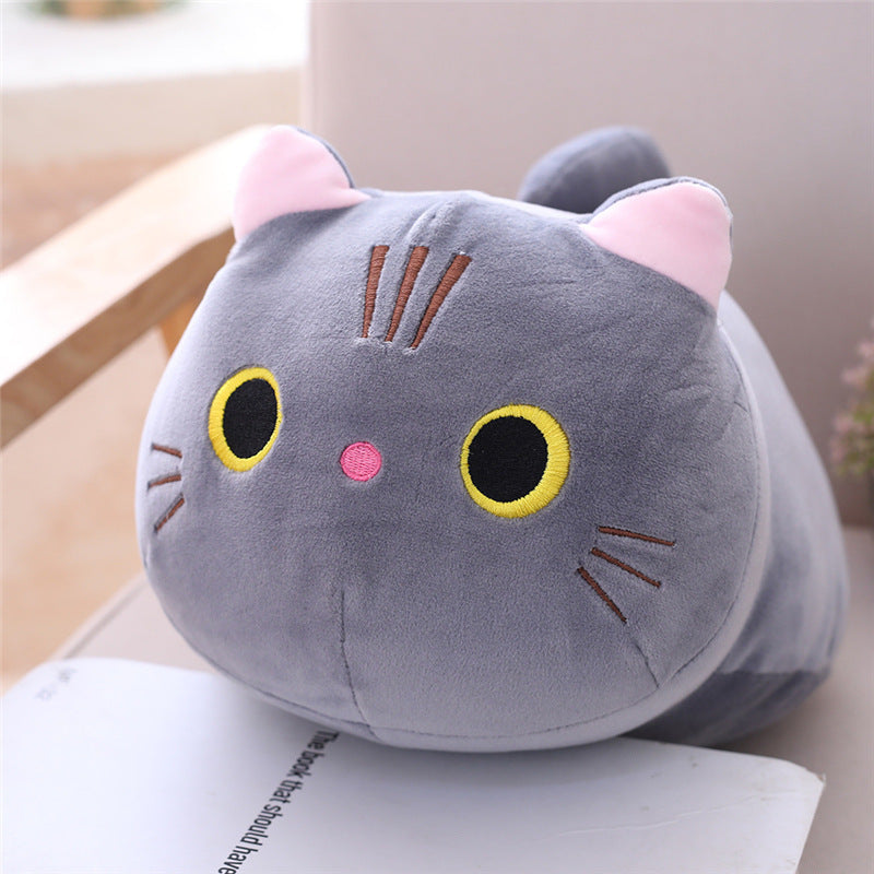 Cute Cat Plush Toy – Soft Ragdoll Pillow for Kids & Gifts