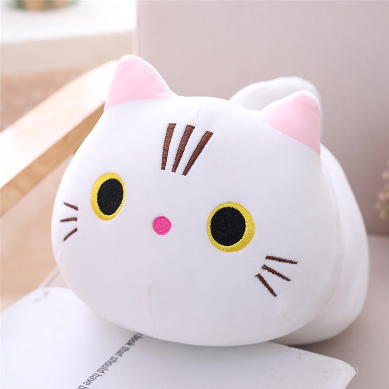 Cute Cat Plush Toy – Soft Ragdoll Pillow for Kids & Gifts