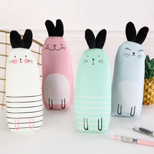 Cartoon cute cute rabbit pencil case