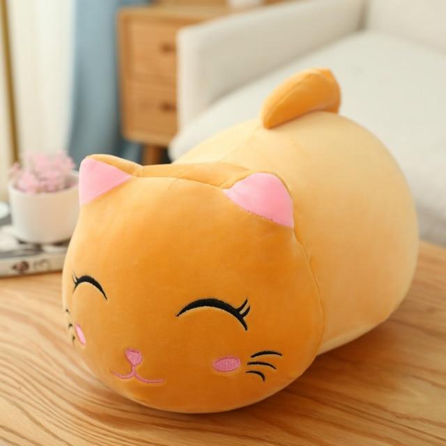 Cute Cat Plush Toy – Soft Ragdoll Pillow for Kids & Gifts