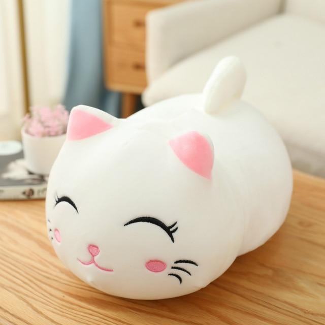 Cute Cat Plush Toy – Soft Ragdoll Pillow for Kids & Gifts